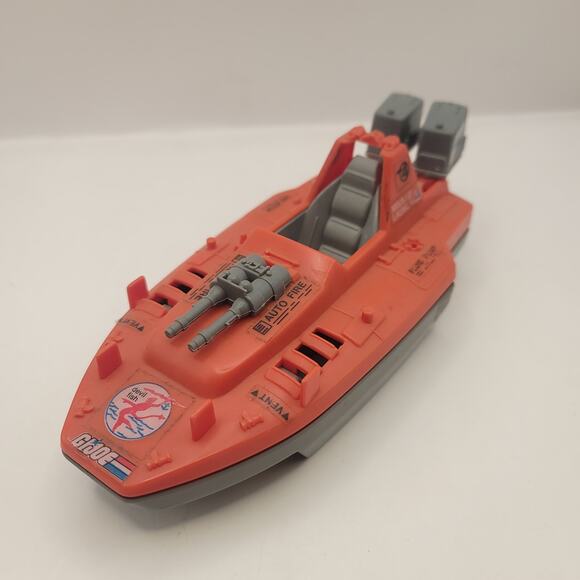 GI Joe Vehicle and Belt Set Tigerhawk Devilfish Road Toad Vehicle Toys 1986 - Picture 7 of 16